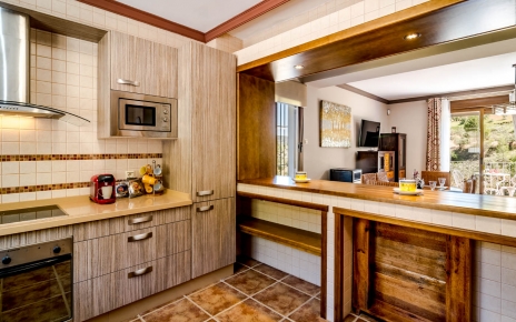 Cocina bien equipada